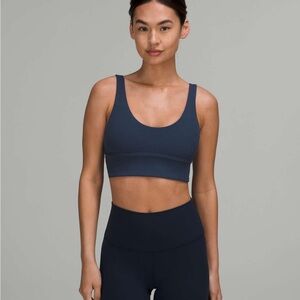 Lululemon Align Reversible Bra *Light Support, A/B Cup Mineral Blue / True Navy